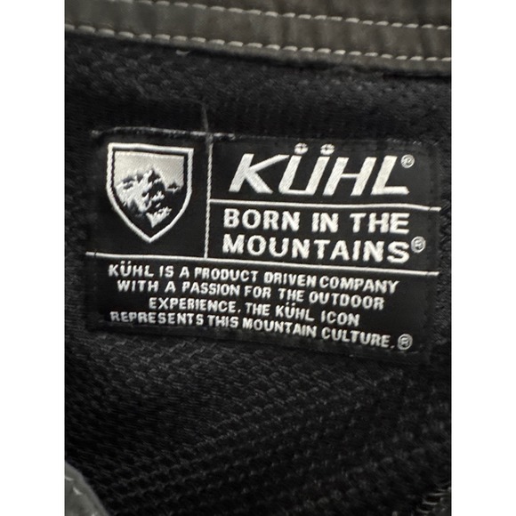 Kuhl Mens Renegade Hiking Shorts Charcoal Gray Size 33 Cargo Pockets Outdoor - Picture 8 of 8